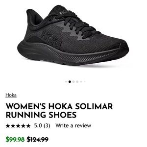Hoka Solimar 9B running shoes
